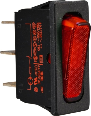 Ключ IRS ON-OFF 6A/250VAC оранжев 1830.R87 MARQUARDT