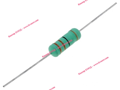 0.22 ohm/5W Резистор жичен ±5%, ф6,5x17,5mm, 400ppm/°C KNP05WS-0R24 Royal Ohm