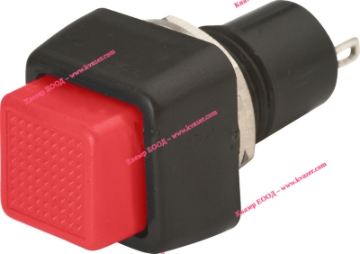 БУТОН PBS-21B 250V/2A ЧЕРВЕН
