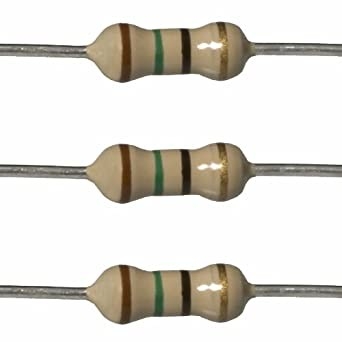 15 Ohm 0.5W 5% CARBON FILM RESISTOR