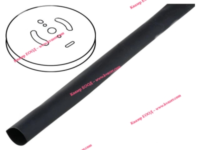 CB-HFT7.0-BK Термосвиваем шлаух 21, ф7.5mm, черен, полиолефин