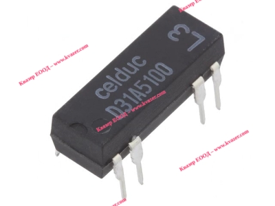 Рид реле D31A5100 CELDUC, бобина 12VDC, 1A SPST-NO