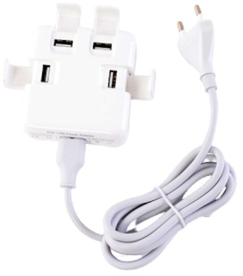 Зарядно за телефон 4xUSB 4000mA 110-220V YOURZ YZ-CL4