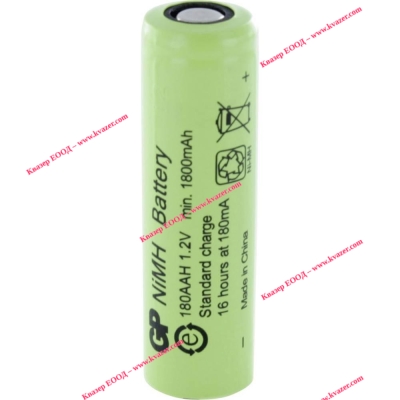 Акумулаторна батерия GP R6 AA 1800MAH NiMH 1бр. INDUSTRIAL