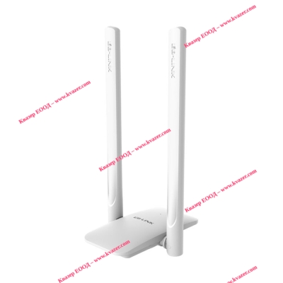 Безжичен мрежов адаптер LB-LINK BL-WDN1300A, 1300Mbps, 2.4/5Ghz, 2 x 6dBi, Бял