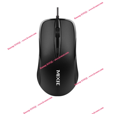 Мишка Mixie BM760, Оптична, 4D, Черна