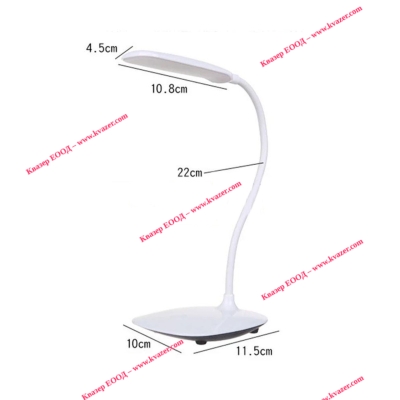 Светодиодна USB лампа 6501 3хAAA, настолна