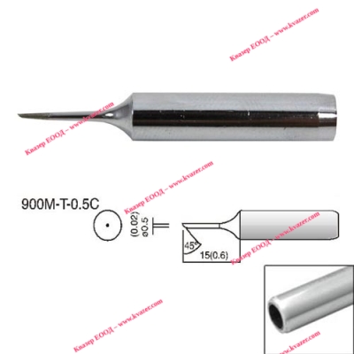 Човка за поялник T-0.5C