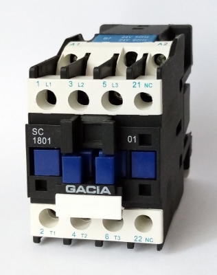 SC-1801 24V 18A AC Контактор