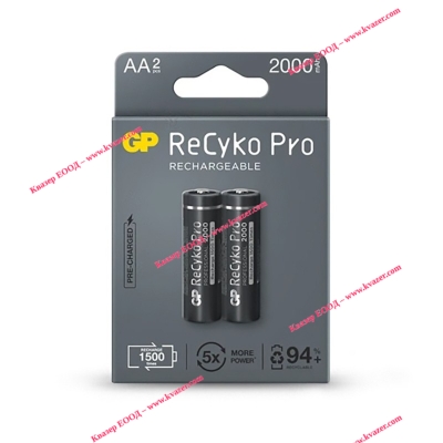 Акумулаторна батерия GP R6 AA 2100mAh RECYKO PRO NiMH 2бр.
