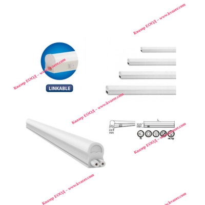 052-001-0120 ДИОДНО ТЯЛО SMD LED 120CM T5 14W 6400K 1100Lm IP20 220-240V