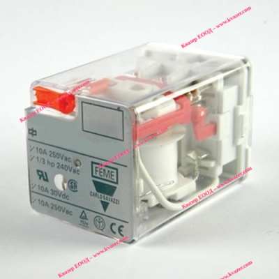 Реле FEME RCP11 003 3PDT, бобина 230V AC