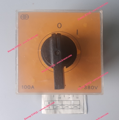 КЛЮЧ ПГПЗ 100A сх.20A 3х380V с две секции, две положения (0-I)