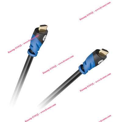 Кабел HDMI-HDMI, 4K, вер. HDMI 2.0, 1.5m, Goobay