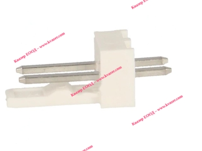 Гнездо проводник-платка, 2PIN мъжки 2.54mm THT