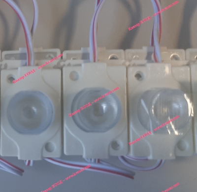 Светодиоден модул 1 LED, 0.8W, 12VDC студено бял