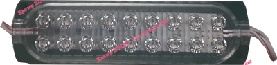 Светодиоден модул 18 LED, 1.15W, 12VDC зелен