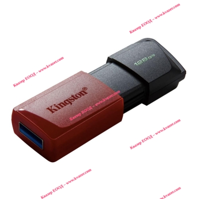 Flash drive (Флаш-памет) KINGSTON DATATRAVELER EXODIA M, 128GB, USB 3.2 GEN 1, Черна