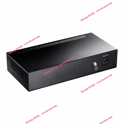 Суич CUDY GS108D, 8 портов, 10/100/1000 Gigabit Metal