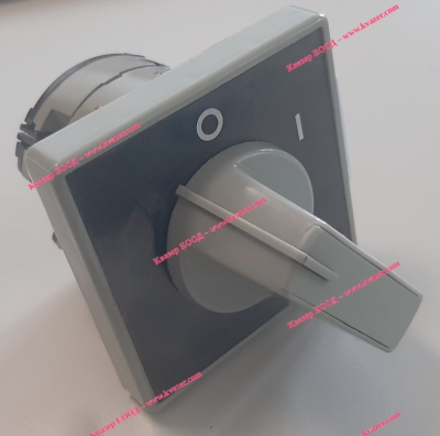 КЛЮЧ ПЕП 3P 3643.606.314000 25A 500V с две секция, две положения (0-I)