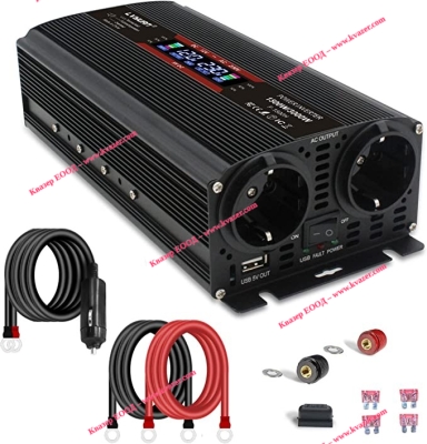 ТРАНСФЕРТЕР ИНВЕРТОР 1500W 12V/230V USB LVYUAN F-1500H