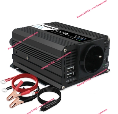 ТРАНСФЕРТЕР ИНВЕРТОР 500W 12V/230V 2 USB LVYUAN F-500A