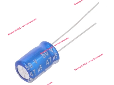 47uF 50V 8x11.5mm 105°C Кондензатор електролитен JRG1H470M03500800115000B Jb Capacitors