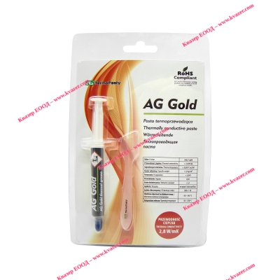 Термопаста Gold 3g AG AGT-106