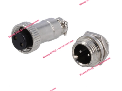 Букса 2 pin мини комплект DS1110-01-2B6