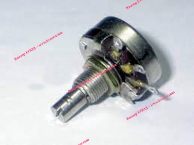 Потенциометър 500 ohm RV24YN 20SB0.5K NOBLE