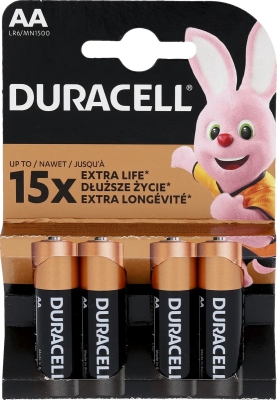 Алкална батерия AA Duracell OPTIMUM LR6 4бр. 1.5V
