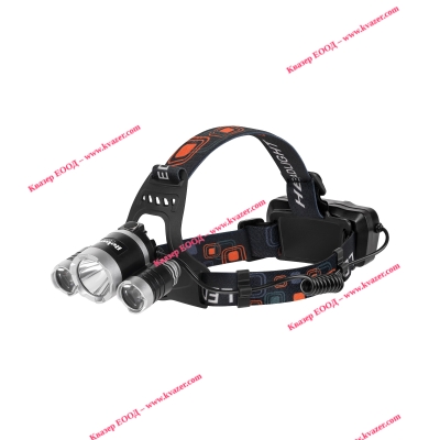 Акумулаторен челник 10W LED + 2x3W LED REBEL