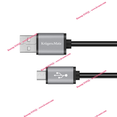 Кабел USB- micro USB 1м Kruger&Matz Basic