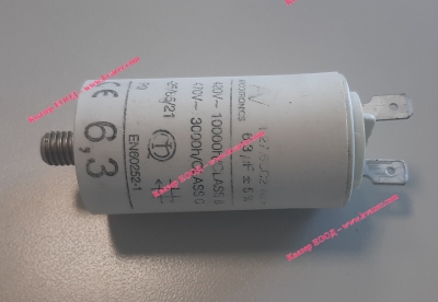 3D 6.3uF 470V работен кондензатор тип MKP с изводни пера