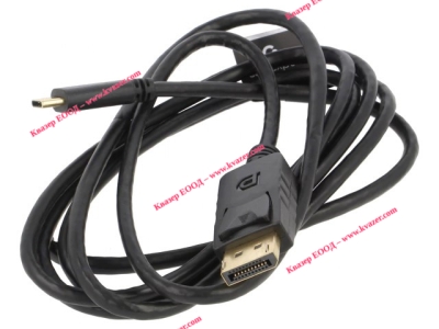 Кабел GEMBIRD usb-c мъжко - DisplayPort мъжко, ultra hd, 4k, 2м.