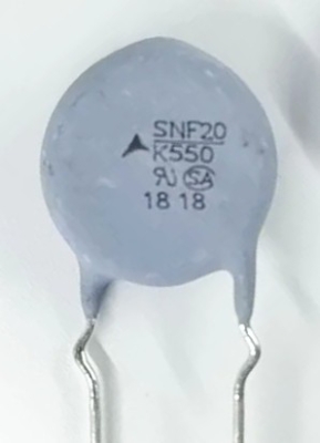 Варистор EPCOS SNF20K550 / B72220U2551K502