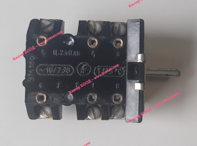 Ключ 2914166 2-тактов 3PST 16A 250V