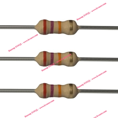 27K 0.125W ±5% CARBON FILM RESISTOR