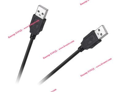 Кабел мъжко USB A - мъжко USB A Cabletech Eco-Line 1.5m