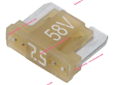 Автопредпазител ESKA 11mm, 7.5A, 58V DC