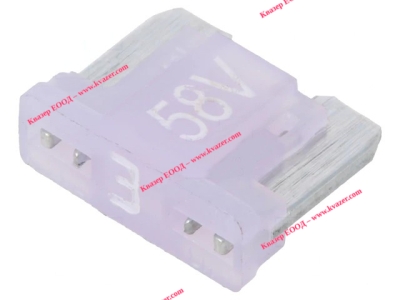 Автопредпазител ESKA 11mm, 3A, 58V DC