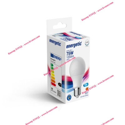 LED лампа ENERGETIC A60 9.6W/840/E27 4000K 1055lm
