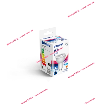 LED лампа ENERGETIC GU10 7.2W/840 4000K 540lm