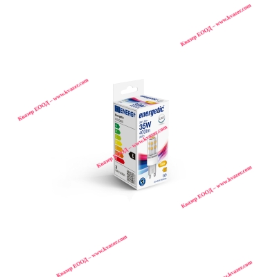LED лампа ENERGETIC G9 3W/830 220-240V  400lm 3000K 400lm