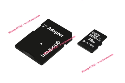 Карта памет с адаптер 32GB UHS-I Goodram microSD