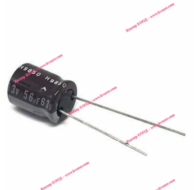 56uF 63V 8x12mm 105°C Кондензатор електролитен SAMXON