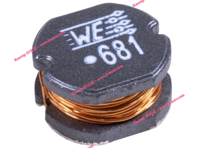 Würth WE-PD2 SMT Power Inductor / 74477530A / 1000 uH 0.21A