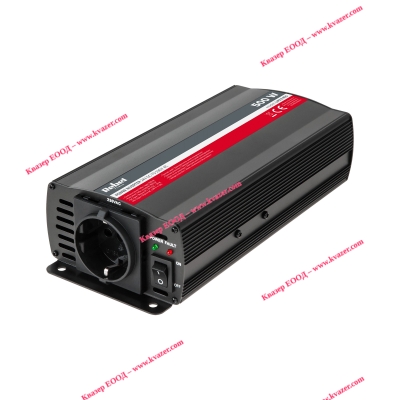 ТРАНСФЕРТЕР / ИНВЕРТОР REBEL DC-AC 24V-230V 500W