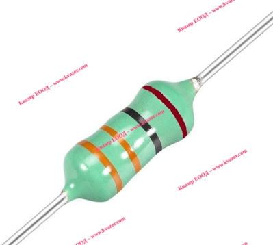 33 Ohm 0.25W ±5% Metal Film Resistor