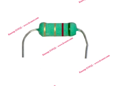 5.1 Ohm 0.25W ±5% Metal Film Resistor